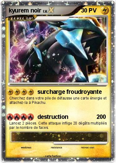 Pokemon kyurem noir