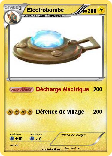 Pokemon Electrobombe
