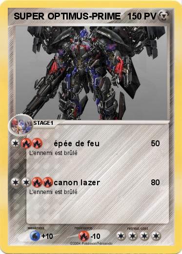 Pokemon SUPER OPTIMUS-PRIME