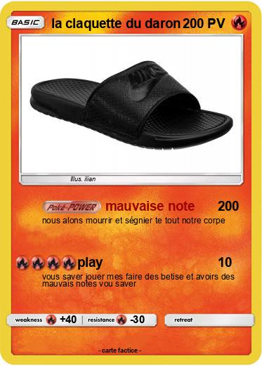 Pokemon la claquette du daron