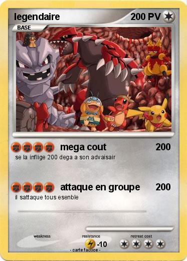Pokemon legendaire