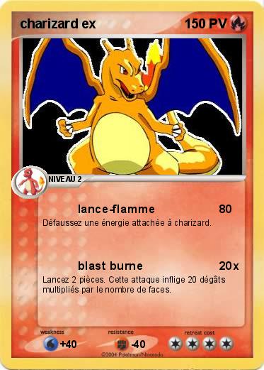 Pokemon charizard ex