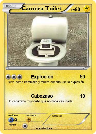 Pokemon Camera Toilet