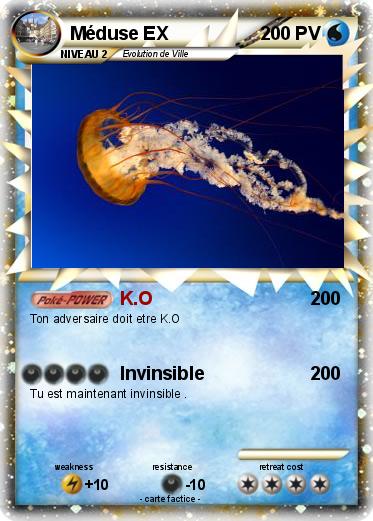 Pokemon Méduse EX