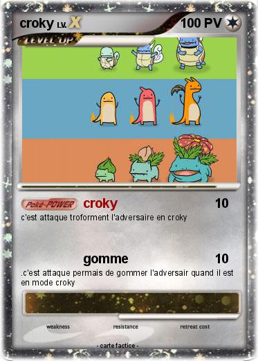 Pokemon croky