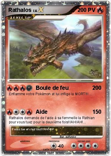 Pokemon Rathalos