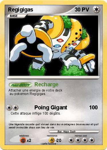 Pokemon Regigigas