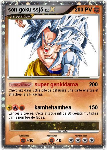 Pokemon son goku ssj5