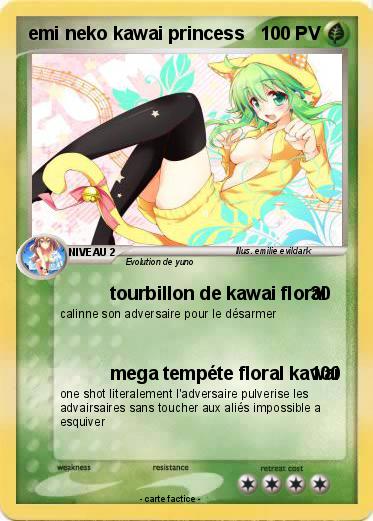 Pokemon emi neko kawai princess