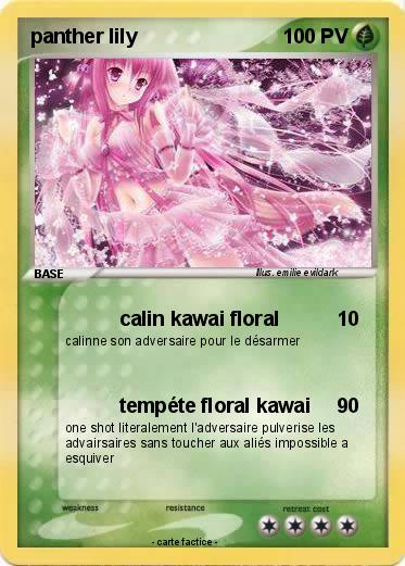 Pokemon panther lily