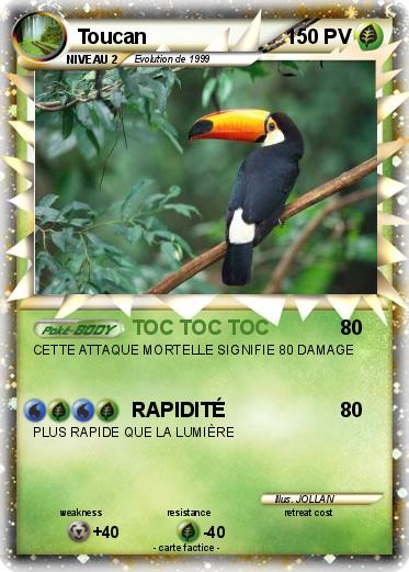 Pokemon Toucan