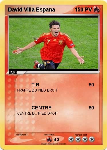 Pokemon David Villa Espana