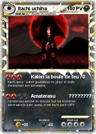 Pokemon Itachi uchiha