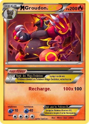 Pokemon Groudon.