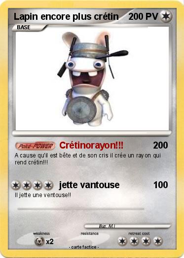 Pokemon Lapin encore plus crétin