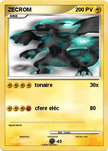Pokemon ZECROM