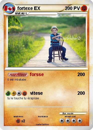 Pokemon fortexe EX