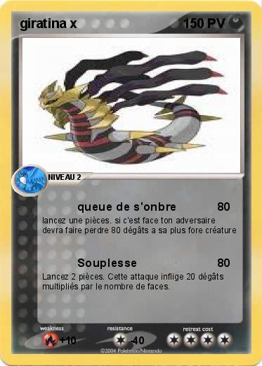 Pokemon giratina x