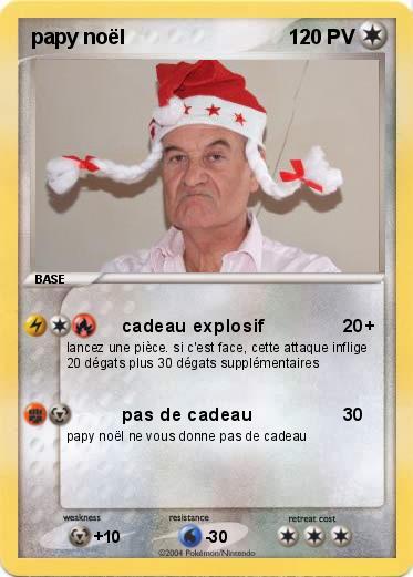 Pokemon papy noël