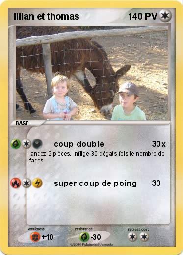 Pokemon lilian et thomas