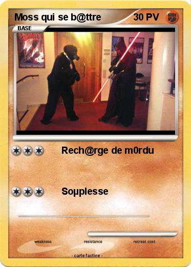 Pokemon Moss qui se b@ttre