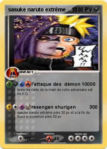 Pokemon sasuke naruto extrème    10