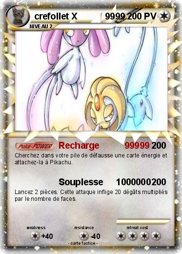 Pokemon crefollet X           9999