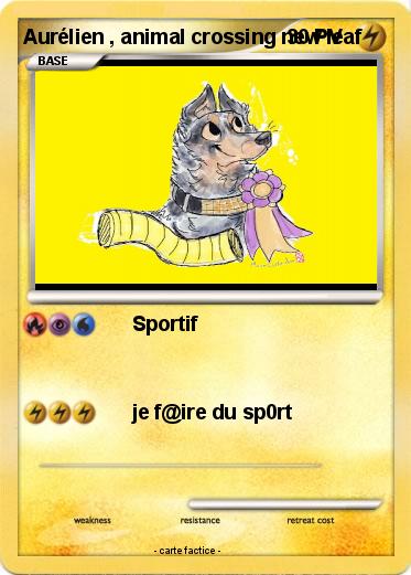 Pokemon Aurélien , animal crossing new leaf