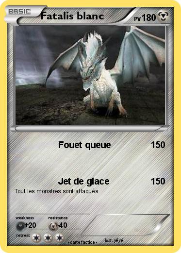 Pokemon Fatalis blanc