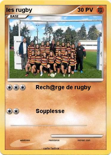 Pokemon les rugby