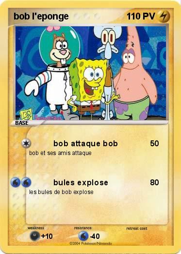 Pokemon bob l'eponge