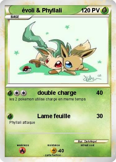 Pokemon évoli & Phyllali