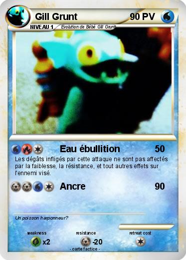 Pokemon Gill Grunt