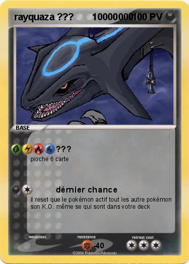 Pokemon rayquaza ???       10000000
