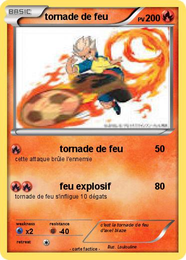 Pokemon tornade de feu