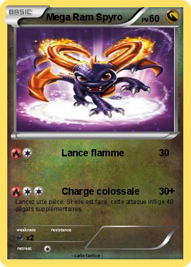Pokemon Mega Ram Spyro