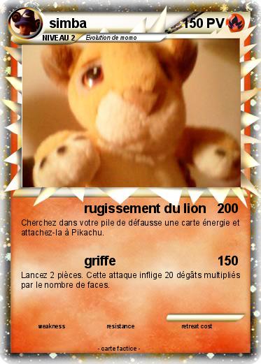 Pokemon simba