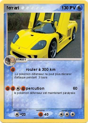 Pokemon ferrari 