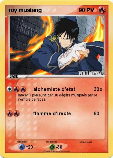 Pokemon roy mustang