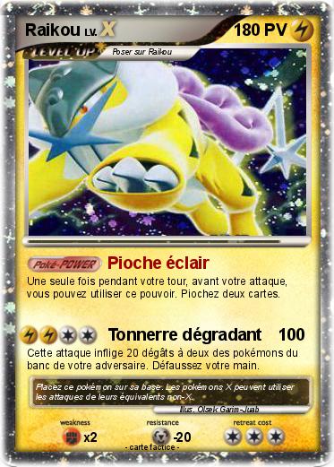 Pokemon Raikou