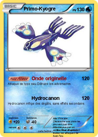 Pokemon Primo-Kyogre
