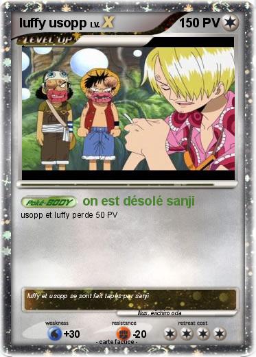 Pokemon luffy usopp
