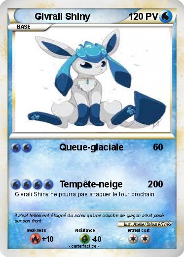 Pokemon Givrali Shiny