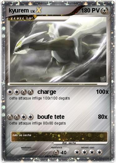 Pokemon kyurem