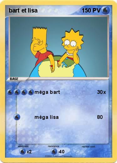 Pokemon bart et lisa
