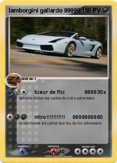 Pokemon lamborgini gallardo 99999