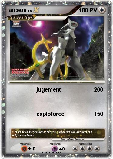 Pokemon arceus