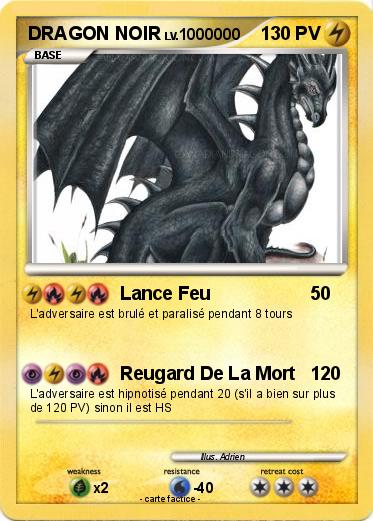 Pokemon DRAGON NOIR