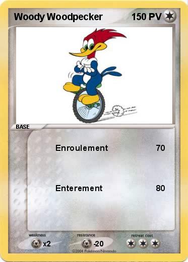 Pokemon Woody Woodpecker