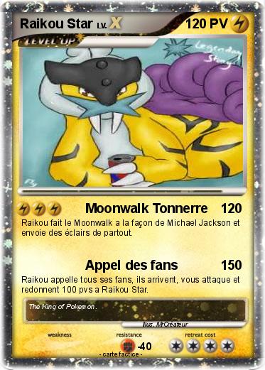 Pokemon Raikou Star